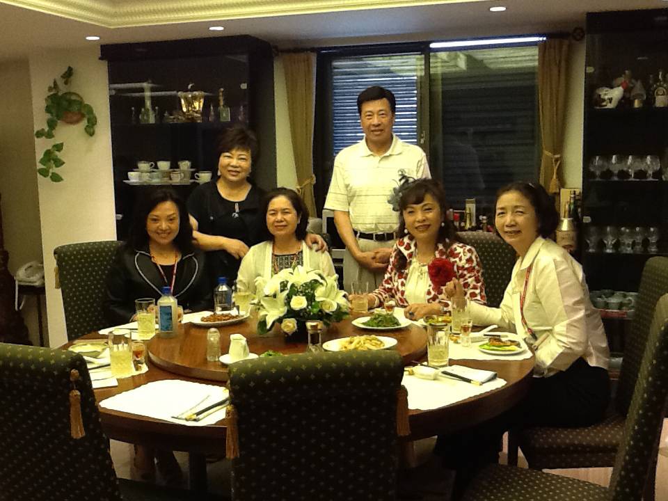 池平会長が台湾の総会長を訪問