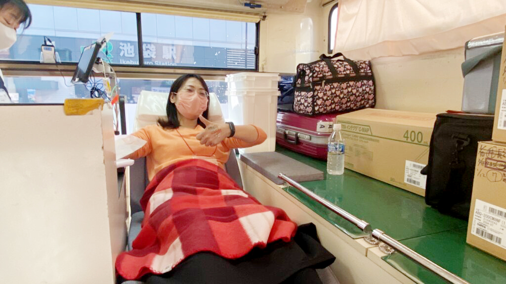 宋副組長響應世華日本分會號召，首度捐出熱血